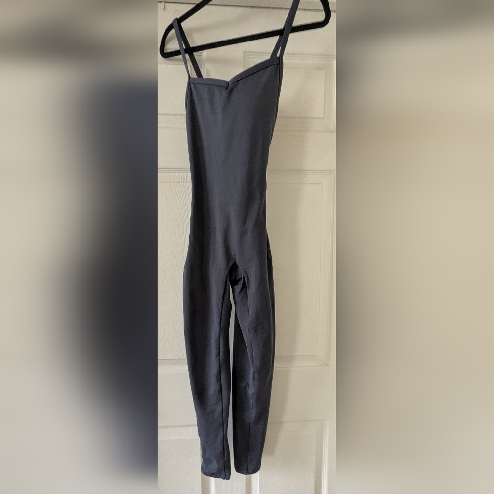 Bombshell Women’s Charcoal Strappy Jumpsuit Size Medium,Euc - Picture 12 of 12